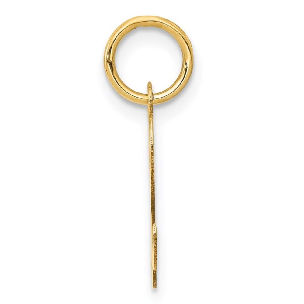 Kazi Luxury 14k Yellow Gold Small Script Letter L… - image 2